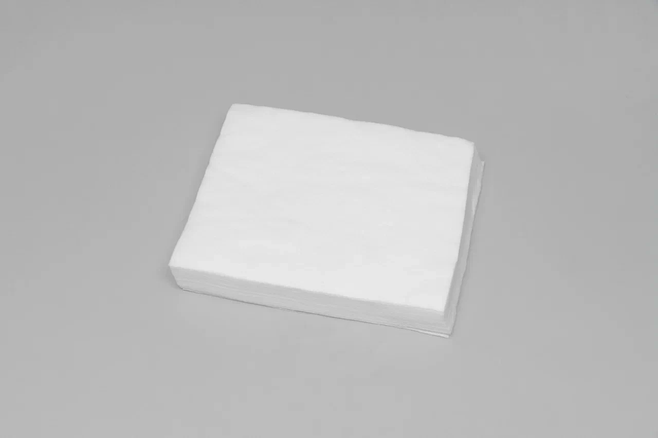 Салфетки медицинские из спанлейса, 25х30 см, белый, 100 шт/упк - фото 1