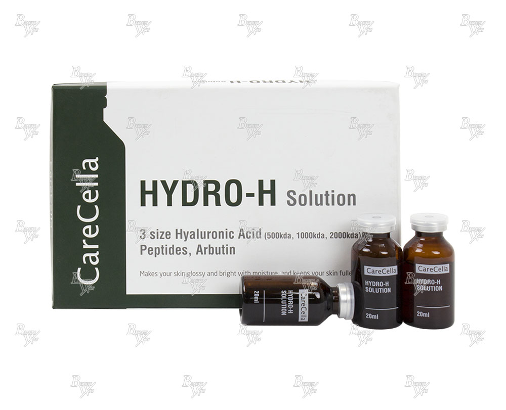 HYDRO-H раствор для глубокого увлажнения CareCella: подход к увлажнению - Цена указана за упаковку: 20 мл x 5шт. - фото 1