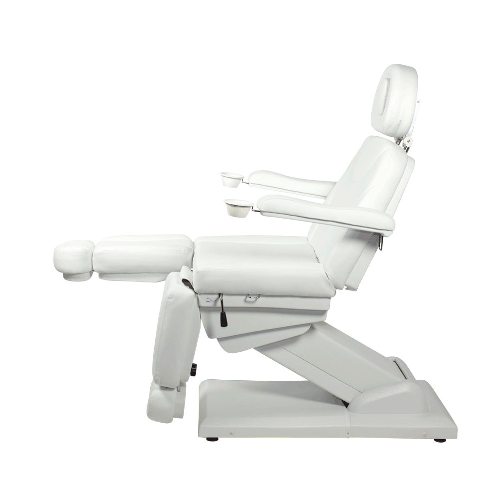 Педикюрное кресло МД-848-3А, 3 мотора, белый - фото 3