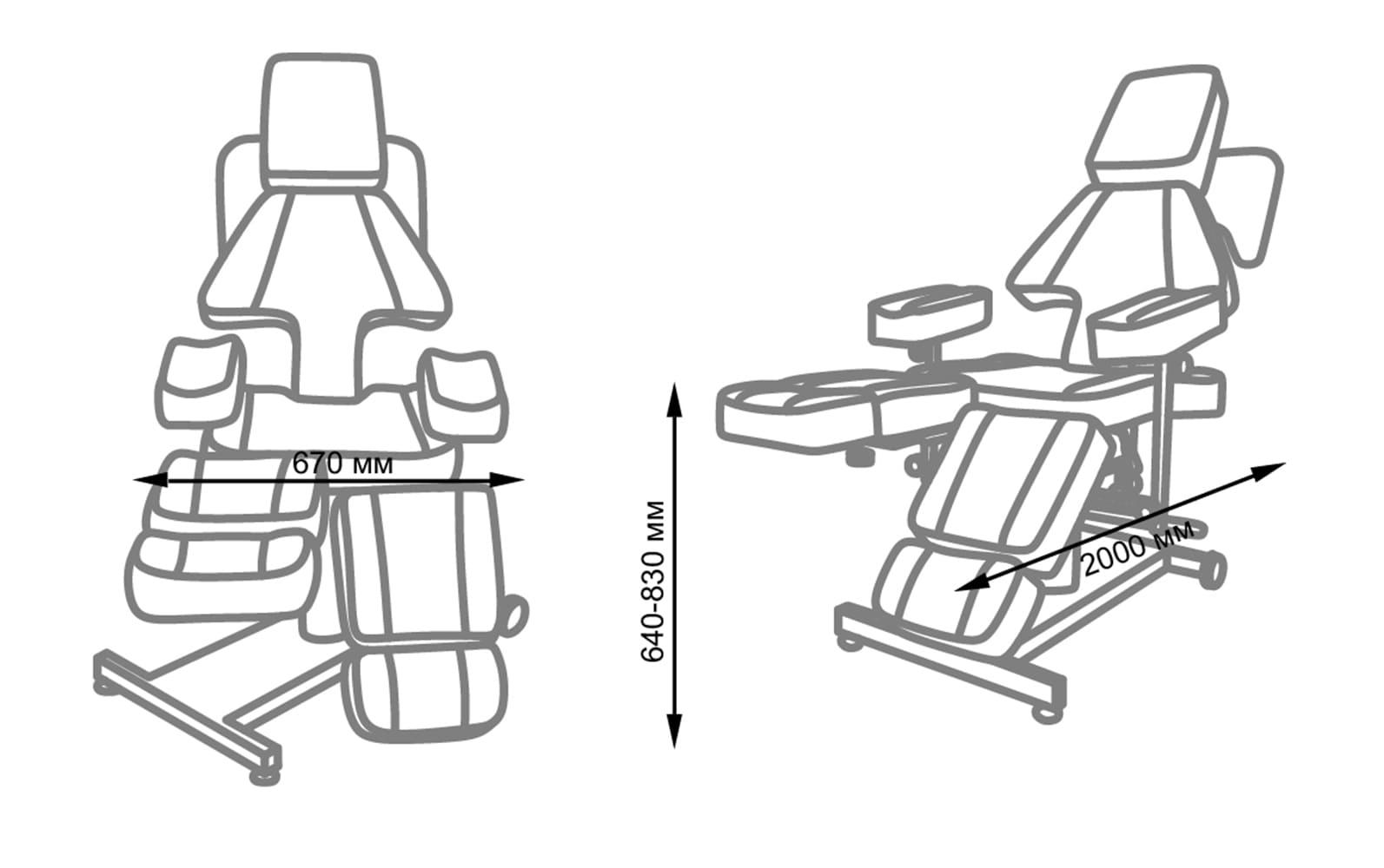 Педикюрное кресло Таурус - фото 11