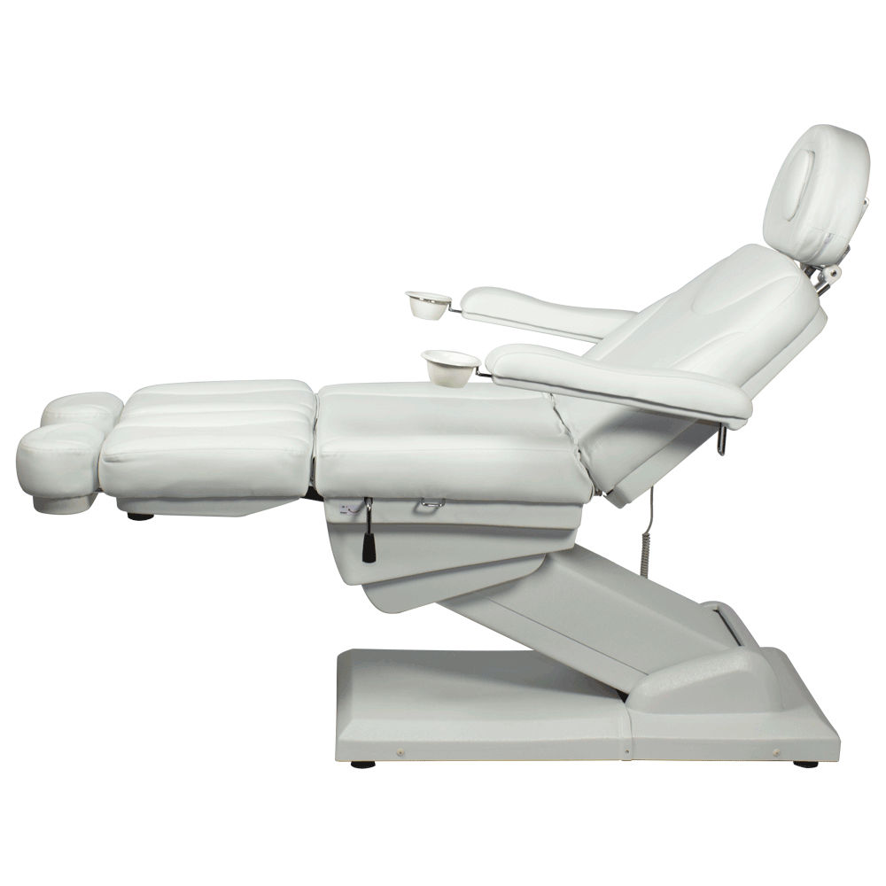 Педикюрное кресло МД-848-3А, 3 мотора, белый - фото 12