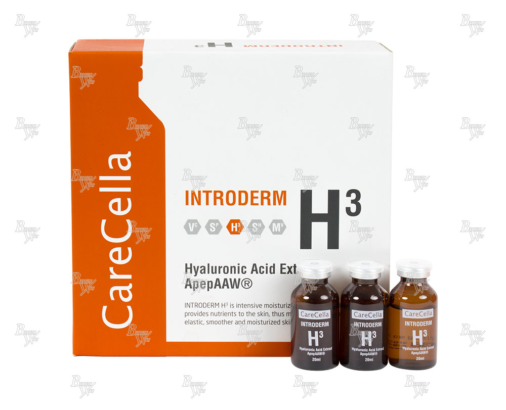 CareCella INTRODERM H3 с гиалуроновой кислотой Сухая кожа 1 флакон - фото 3