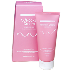 W Rocket cream - Моделирующий крем для увеличения груди и упругости ягодиц