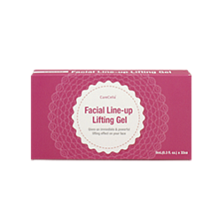 Лифтинговая гель-маска против морщин CareCella Facial line-up lifting gel Pink (упаковка)