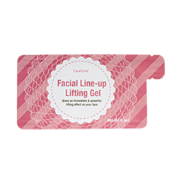 Лифтинговая гель-маска против морщин CareCella Facial line-up lifting gel Pink 1 шт, 9 мл